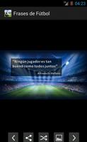 Frases de fútbol تصوير الشاشة 2
