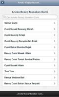 Aneka Resep Masakan Cumi screenshot 2