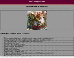 برنامه‌نما aneka resep masakan عکس از صفحه