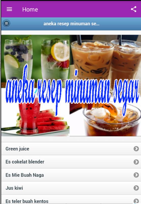 Aneka Resep Minuman Segar for Android - APK Download
