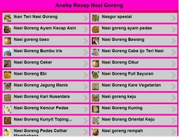 Aneka resep nasi goreng imagem de tela 2