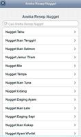 Aneka Resep Nugget Screenshot 1