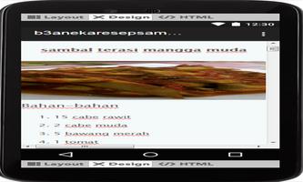 aneka resep sambal terasi lezat nusantara Screenshot 1