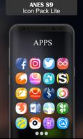 Anes S9 - Icon Pack (Lite) โปสเตอร์