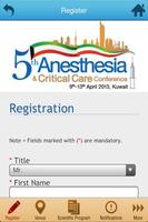 5th Anesthesia Conference capture d'écran 2