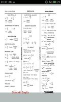 Physics Formulas poster