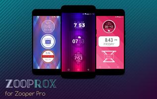 ZoopRox Widgets for Zooper Pro Affiche