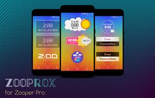 ZoopRox Widgets for Zooper Pro capture d'écran 1