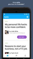 Byeble - Discover awesome life-hacks with Byeble. الملصق