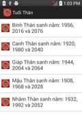 برنامه‌نما Tử Vi - Tu Vi Tron Doi عکس از صفحه