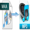 m4a to mp3 converter أيقونة