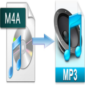 m4a to mp3 converter-icoon