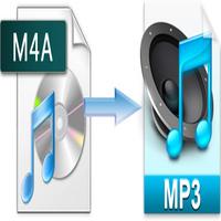 m4a to mp3 converter الملصق