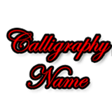 Calligraphy Name icon
