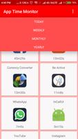 برنامه‌نما ATM - APP TIME MONITOR عکس از صفحه