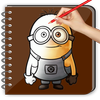Draw Dispicable Me 2 icon