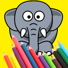 ANIMAL Coloring Book Pages GRATUIT icône