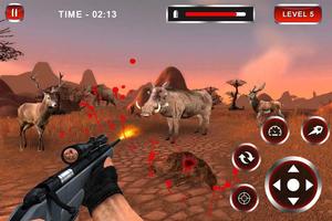 3d Wild Animal Hunting Jungle Shooter capture d'écran 2