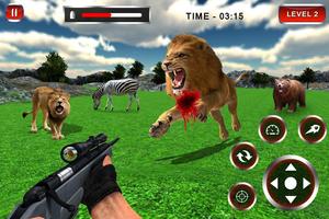 3d Wild Animal Hunting Jungle Shooter syot layar 3