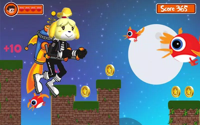 Animal Jetpack Ride: Crossing Moon APK for Android Download