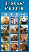 Animals Jigsaw Puzzles Affiche