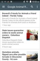 Animal News captura de pantalla 1