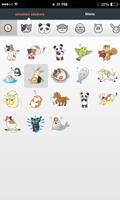 Cute Animal Stickers – Animal Faces & Cat Emojis پوسٹر