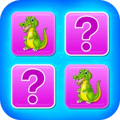 Animal Memory Match Icon