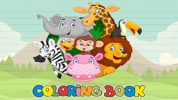 Paint Animal Coloring Shapes 포스터