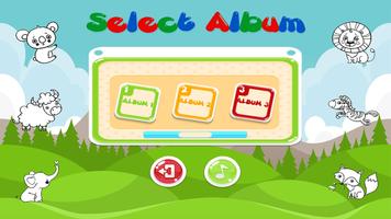 Paint Animal Coloring Shapes 스크린샷 1