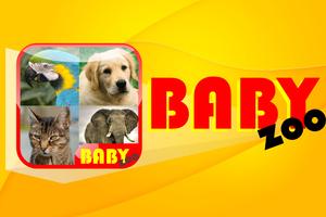 Baby Animal Educational Poster