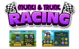 Racing! Munki and Trunk Affiche