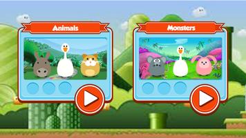 Animals Memory Game for kids capture d'écran 1