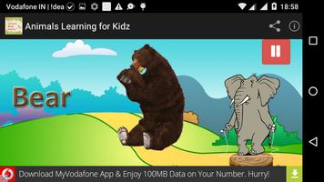 Animals Education For Kids 스크린샷 1