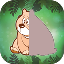 Animals match puzzle game kids APK