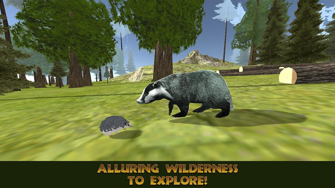 Wild life 3d. Симулятор барсука. Симулятор мыши барсук. Барсучата игра. Shelter игра барсук.