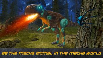 Wild Dino Robot Survival Simulator 3D poster