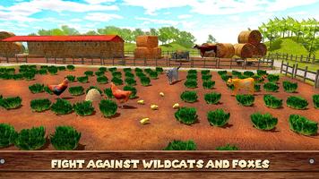 Chicken Simulator 3D - Farm Animals Life screenshot 3