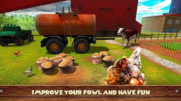Chicken Simulator 3D - Farm Animals Life screenshot 2