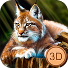 Lynx Family Wildlife Survival Simulator أيقونة