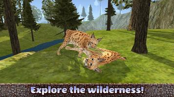 Lynx Family Wildlife Survival Simulator screenshot 1