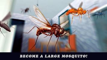 Mosquito House Insect Life Simulator الملصق