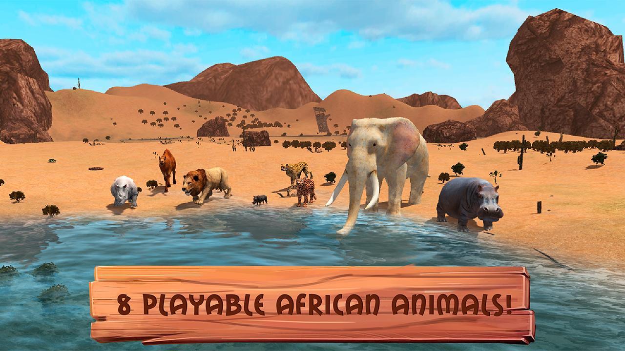 Wild Animals World Savannah Simulator For Android Apk Download - wild savannah roblox how to unlock animals