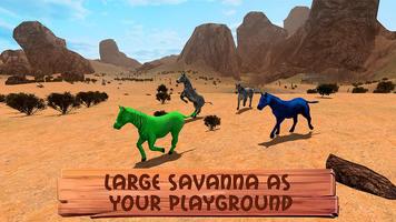 Wild Animals World - Savannah Simulator ảnh chụp màn hình 2