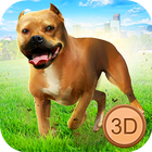 Pitbull Dog Simulator Fighting 3D icône