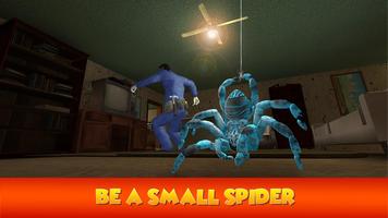 Spider Pet House Survival Simulator 3D الملصق