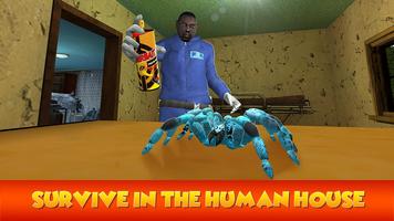 Spider Pet House Survival Simulator 3D تصوير الشاشة 1