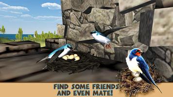 Swallow Simulator - Flying Bird Adventure تصوير الشاشة 1