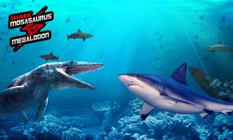 Shark: Mosasaurus vs Megalodon ポスター