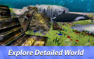 Orca Whales Simulator: Underwater Survival screenshot 3